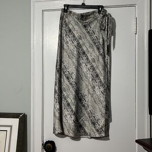 Limited Mock Wrap Skirt